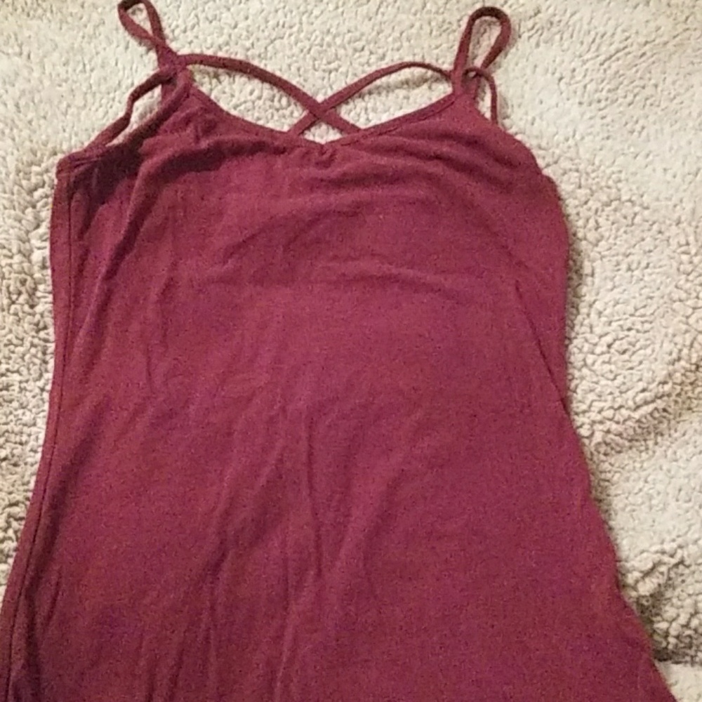Bozzolo maroon tank